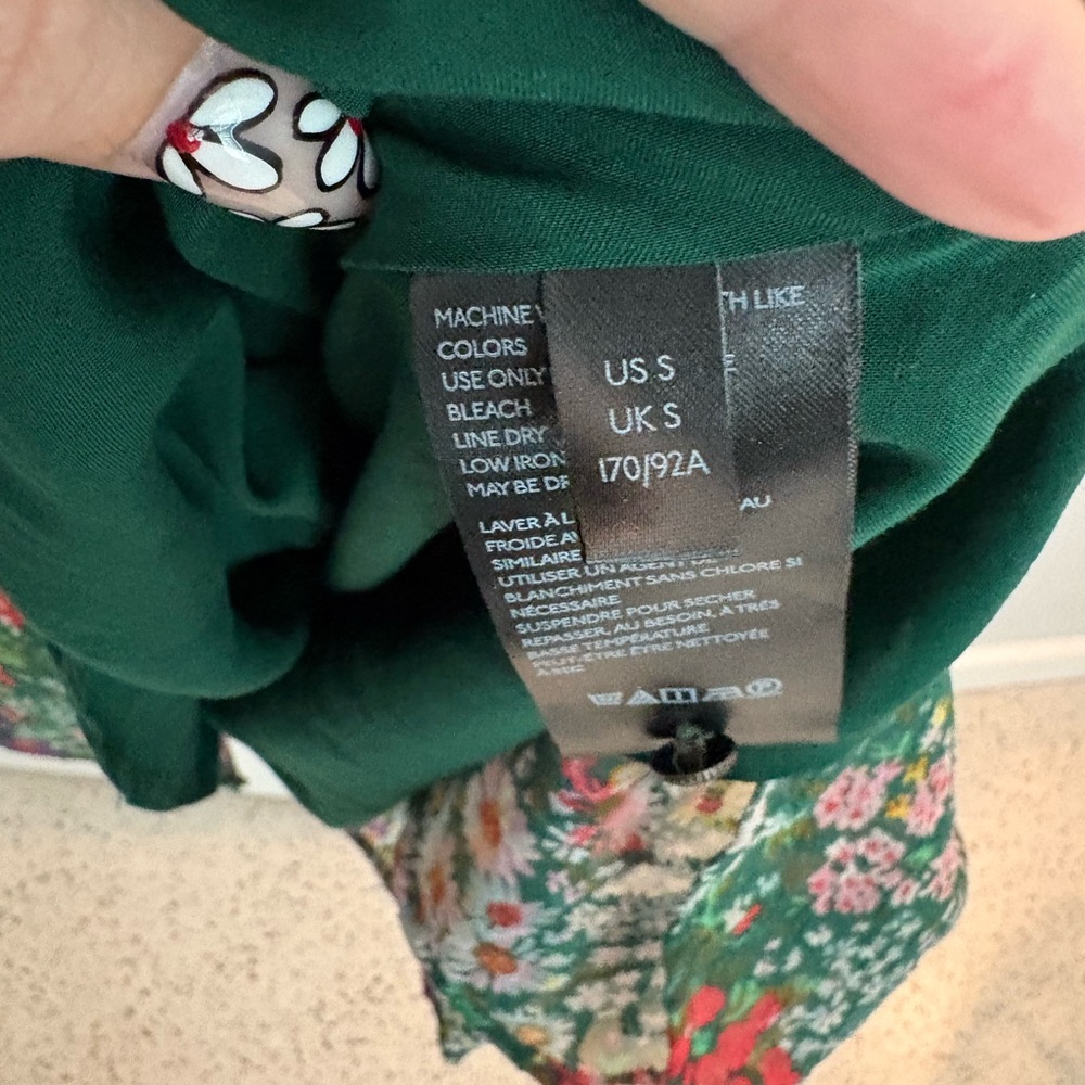 Anthropologie Maeve Tunic Floral Dress Size Small - Picture 4 of 9